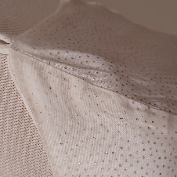 Bryan's/Be Smart Gold Fleck Crinoline Formal A-Line Gown NEW- Sz. 9/10 - Picture 14 of 16